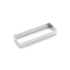 RETANGULAR STAINLESS STEEL RING 11,5X4CM - DE BUYER - 3011243943112