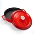 CAÇAROLA FERRO Ø28CM 3.4LT LVYST28K2 RED - PALMA & PALMA - 2040010227