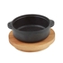 FRIGIDEIRA 11CM C/BASE MADEIRA LVECOGV11K4 BLACK - PALMA & PALMA - 8680215497233