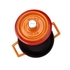 MINI TACHO DE FERRO LARANJA Ø14CM 80CL - PALMA & PALMA - 8680215495123