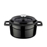 MINI IRON CASSEROLE BLACK Ø14CM 80CL - PALMA & PALMA - 8680215495062