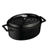 IRON OVAL CASSEROLE BLACK ø29CM 4.8LT - PALMA & PALMA - 8680215490906