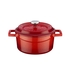 MINI TACHO DE FERRO VERMELHO Ø12CM 55CL - PALMA & PALMA - 8680215494782