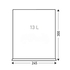 PAPELEIRA TRISELECTIVA 10L Ø25X30CM - JVD - 3324120010860