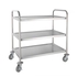 CARRO SERVIÇO INOX 81X45XH85CM 3 PRATELEIRA T10030 - PALMA & PALMA - 2070017183