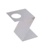 SUPORTE INOX 1 CONE Ø3CM 7.5X6X8CM P/68007 - 100% CHEF - 8436020680076