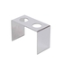 SUPORTE INOX 2 CONES Ø3CM 14X6X8CM P/68008 - 100% CHEF - 8436020680083