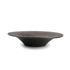 BRASS GOURMET DEEP PLATE STRIPED SILVER Ø26CM - ARTE DE LA MESA - 2200034793