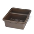 CAIXA RECOLHA 2 DIV CASTANHA PE 54X43X18CM 1547BR - PALMA & PALMA - 727875014344