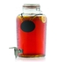 JARRO DISPENSADOR VIDRO 8.5L TORNEIRA INOX 123495 - PALMA & PALMA - 727875251602