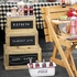 RUSTIC CONJ 3 CAIXAS MADEIRA S/M/L - PALMA & PALMA - 727875209979