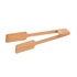 DISPOSABLE CONJ 12 PINÇAS BAMBU 15CM - PALMA & PALMA - 727875195746