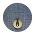 BASKETWEAVE DENIM INDIVIDUAL TOWEL Ø38CM - CHILEWICH - 2270012096