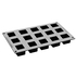 MOLDE SILICONE 300X175MM 15 CUBE 40TIME PX3220S - PAVONI - 8029248455801