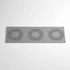 MOLDE SILICONE 395X140MM 3 MOSAIC GOURMAND GG059S - PAVONI - 8029248456099