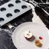 MOLDE SILICONE 300X175MM 8 HALF APPLE GG068S - PAVONI - 8029248480933