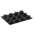 3D SILICONE MOLD 30X40CM 12 NATURAL 69x52CM - PAVONI - 8029248305076