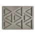 MOLDE SILICONE 30X40CM 9 TRIANGOLO 12CM - PAVONI - 8029248325708