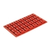 MOLDE SILICONE 300X175MM C/28 SAVARIN QUADRADO - PAVONI - 8029248234635