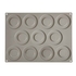MOLDE SILICONE 30X40CM C/11 ANEIS Ø9CM - PAVONI - 8029248325630