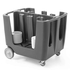 PLATE TROLLEY 93X72XH80CM - HENDI - 8711369877906
