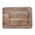 MELAMINE SERVING TRAY W/ WOOD PRINT 24X35CM - HENDI - 8711369508923