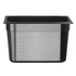 CONTAINER PP BLACK GN1/2 100MM - HENDI - 8711369862421