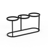 SUPORTE BUFFET TRIPLO PRETO 387X125X182MM BU_TR023 - CRASTER - 5056843404586