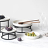 CONJ TALHERES SALADA MADEIRA WALNUT 35.5CM SET_SSW - CRASTER - 2310010032