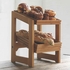 SUPORTE MADEIRA 2 ANDARES 309X323X441MM BU_RS001 - CRASTER - 5056843403961