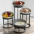 SUPORTE BUFFET INOX PRETO Ø218X180MM BU_RR6202 - CRASTER - 5056843403770