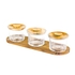 SET 3 FRASCOS 50CL C/TAMPA+BASE CARVALHO SET_GJO01 - CRASTER - 2310016267