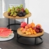 SUPORTE BUFFET INOX PRETO Ø320X180MM BU_RR6212 - CRASTER - 2310018861