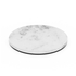 WHITE MARBLE PLATE Ø320X25MM - CRASTER - 5056843403336