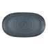 POMPEII TRAVESSA OVAL MELAMINA SLATE 35.6CM  - STEELITE - 5018461660232