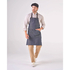 BOULEVARD DENIM CHEST APRON W/BROWN SHOTS - MARTIFORM - 5600968401441