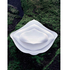 PRATO RAIA FUNDO BRANCO BRILHANTE 31.5X25CM 110002 - COOKPLAY - 8436557253378