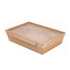 CAIXA CARTAO KRAFT 1200ML 18X12CM C/TAMPA C/300 - PALMA & PALMA - 2470014353