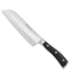 CLASSIC IKON BLACK SANTOKU KNIFE 17CM BLADE 4176 - WUSTHOF - 4002293117607
