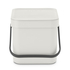 BALDE LIXO SORT & GO 6LT CINZA CLARO 213267 - BRABANTIA - 8710755213267
