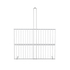 GRELHA INOX CHURRASCO 40X32CM GIN5 09490025 - PALMA & PALMA - 5605169069056