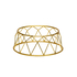 SUPORTE BUFFET CROWN GOLD Ø25/21XH10CM MST-ST904GD - STYLEPOINT - 4712947792127