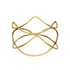 SUPORTE BUFFET ROUND GOLD 21.5X21X15CM MST-ST606GD - STYLEPOINT - 8718444376507
