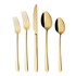 FACA CHURRASCO IBIZA PVD GOLD SATIN 12IBIMG115 - SOLA - 8720349545711