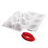 MOLDE SILICONE 34X18.5 6 CACAO 36.252.87.0065 - SILIKOMART - 8051085298006