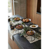 SUPORTE BUFFET METAL Ø24XH20CM HOT1501 - ESPIEL - 5205918354091