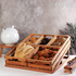 SUPORTE BUFFET MADEIRA 3 APOIOS Ø25XH15CM KOP213 - ESPIEL - 5205918330439