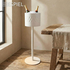 CONJ. BALDE GARRAFA LOSANGO BRANCO C/SUPORTE INOX Ø24.5XH80CM AST874 - ESPIEL - 5205918377267