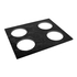 BANDEJA MARMORE PRETA GN1/2 C/4 ORIFICIOS FAV284 - ESPIEL - 5205918377724