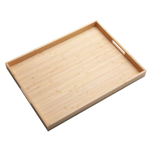BANDEJA BAMBU 30X20X3CM C/PEGAS 9311